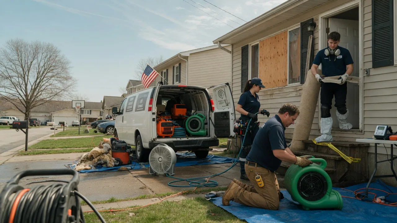Water Damage Restoration in Winesburg, OH near me